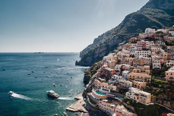 Le Sirenuse Hotel Positano Drone 9414
