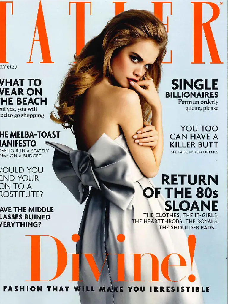 Tatler July 2014 Page 1