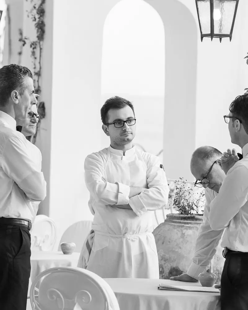 Le Sirenuse La Sponda Restaurant Chef Staff 22 New