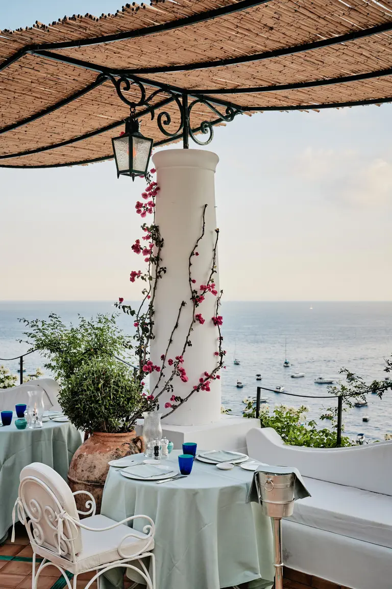 Le Sirenuse Hotel Positano Terrace 0069