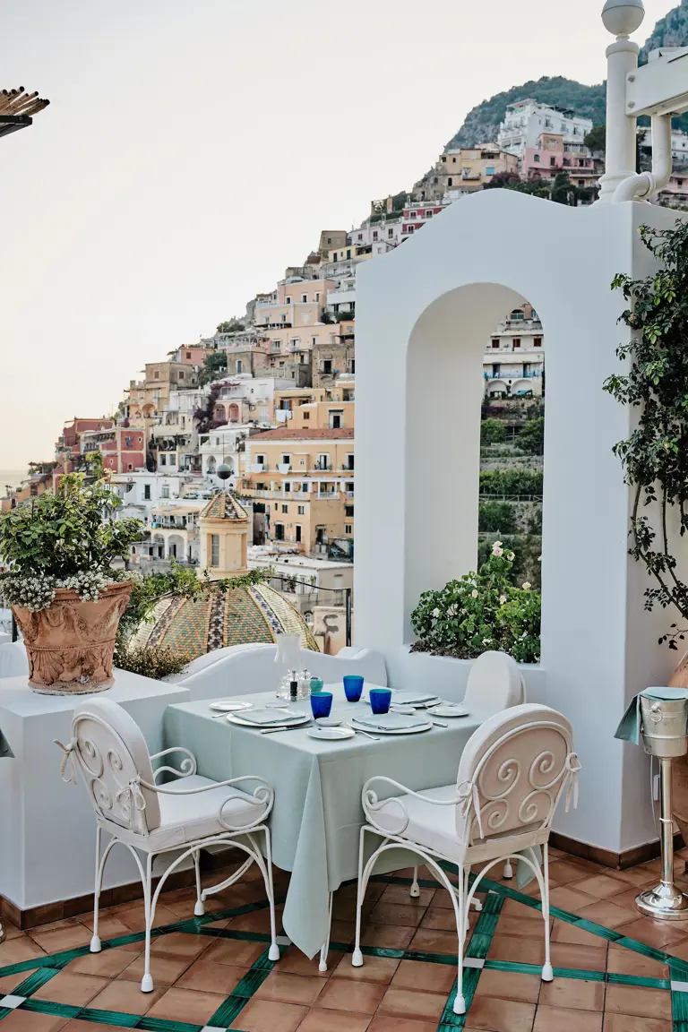 Le Sirenuse Hotel Positano Terrace 0066