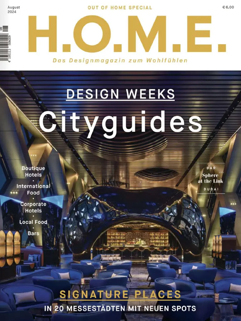 2024 08 H.O.M.E Germany August Issue 2024 Le Sirenuse Nicolas Party Pool Page 1