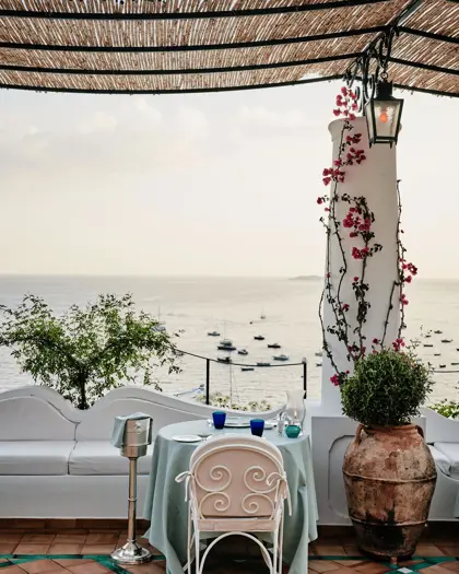 Le Sirenuse Hotel Positano Terrace 0071