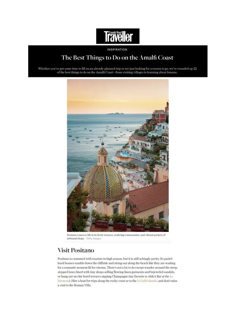 2024 07 23 Cntraveler.Com Le Sirenuse