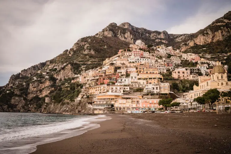 Positano In Winter