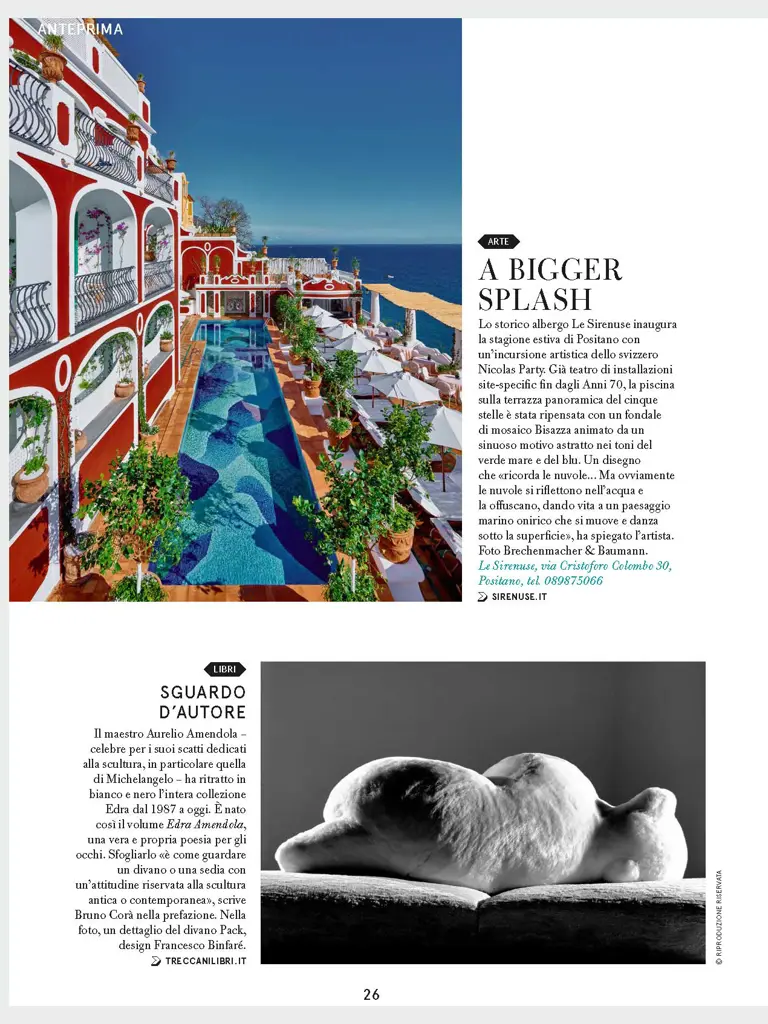 2024 06 06 Le Sirenuse Living Corriere Della Serra Italy June 6